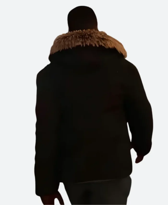 Spider-Man Miles Morales Hooded Coat Bacck Image