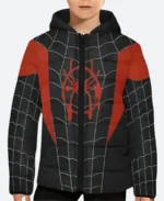 Spider-Man Miles Morales Puffer Jacket Full Image