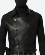 Spiderman Noir Leather Vest Front Image