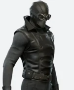 Spiderman Noir Leather Vest Side Image