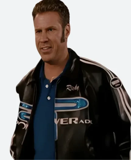 Talladega Nights The Ballad Of Ricky Bobby Powerade Leather Jacket