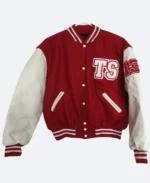 Taylor Swift The Red Tour Letterman Varsity Jacket Front Image