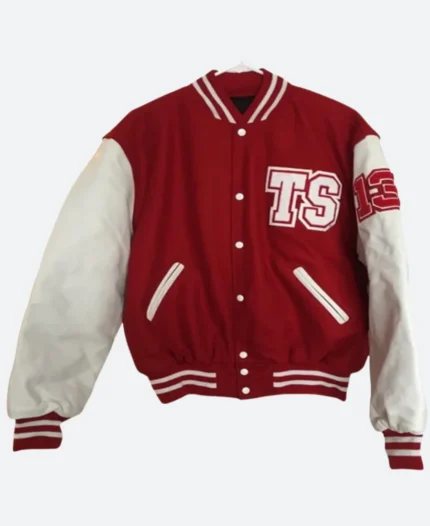 Taylor Swift The Red Tour Letterman Varsity Jacket Front Image