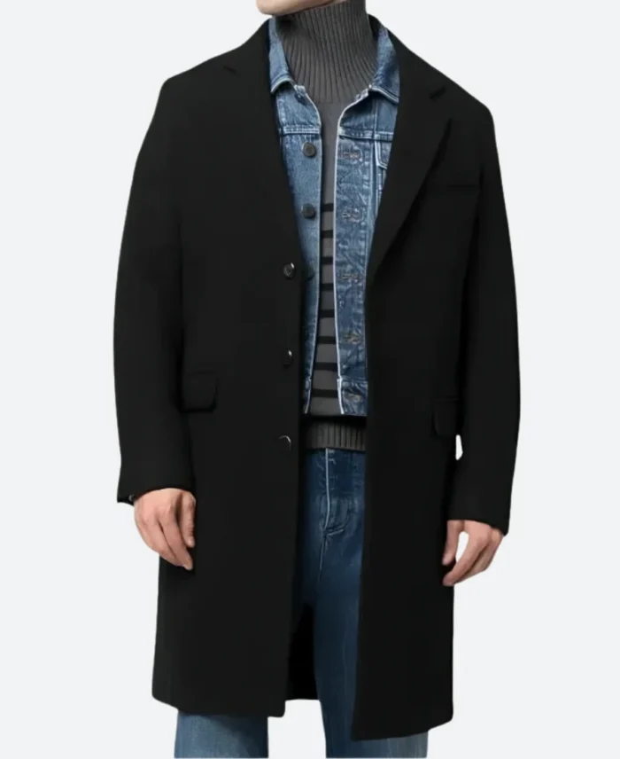 The Batman Bruce Wayne Trench Coat Front Image