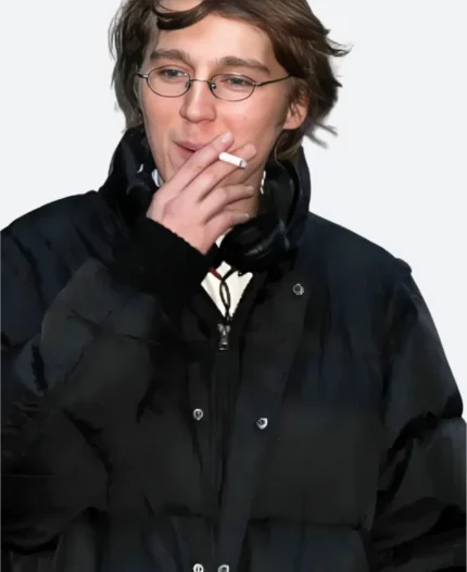 The Batman Riddler Puffer Jacket Front Image