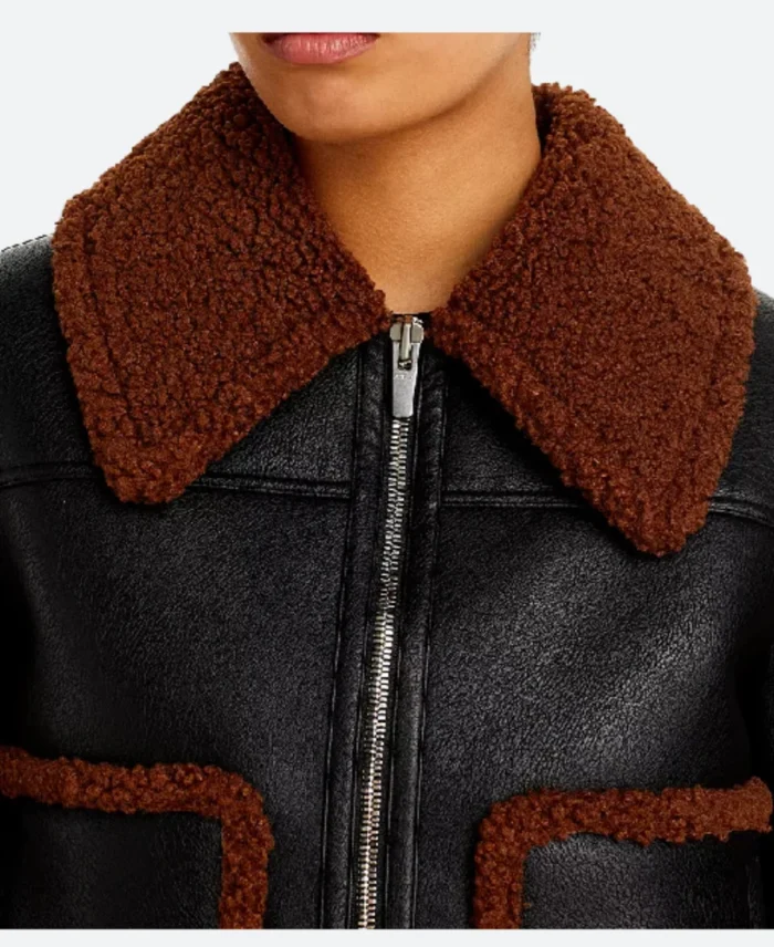 The Equalizer S05 Melody 'Mel' Bayani Leather Jacket Zoom IMage