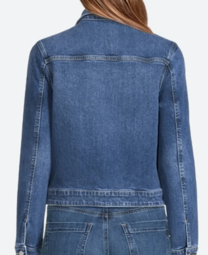 The Rookie Mekia Cox Denim Jacket Back Image