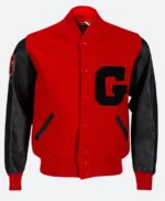 University of Georgia Bulldogs Letterman Varsity Jacket Front Image
