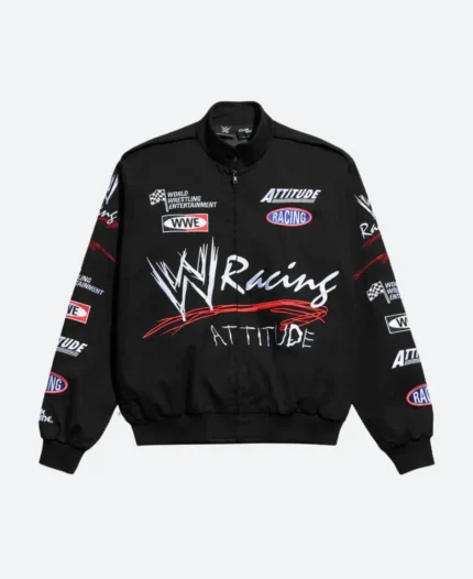 WWE Racing Attitude Jacket Front Image.webp