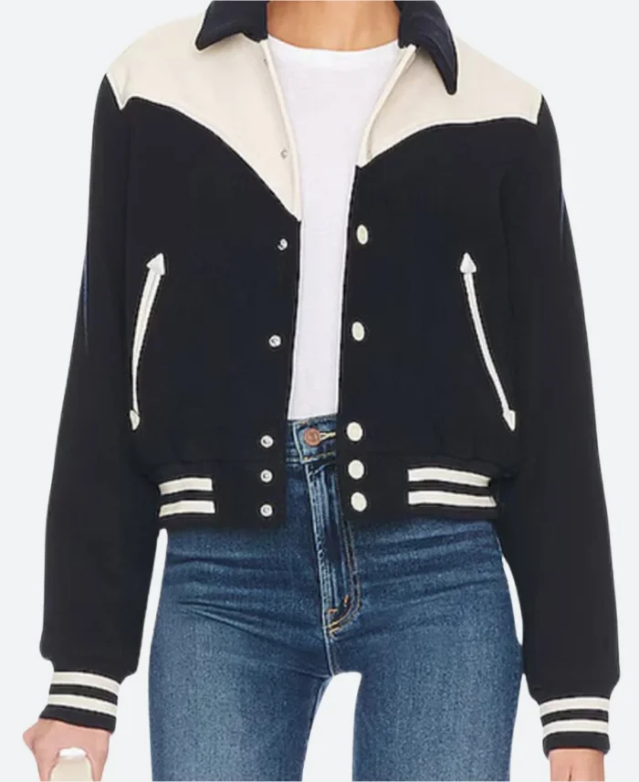 After Midnight 2025 Taylor Tomlinson Varsity Jacket Front Image