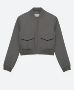 After Midnight Taylor Tomlinson Bomber Jacket Front Image