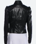 After Midnight Taylor Tomlinson Leather Jacket Back Image