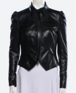 After Midnight Taylor Tomlinson Leather Jacket Front Image