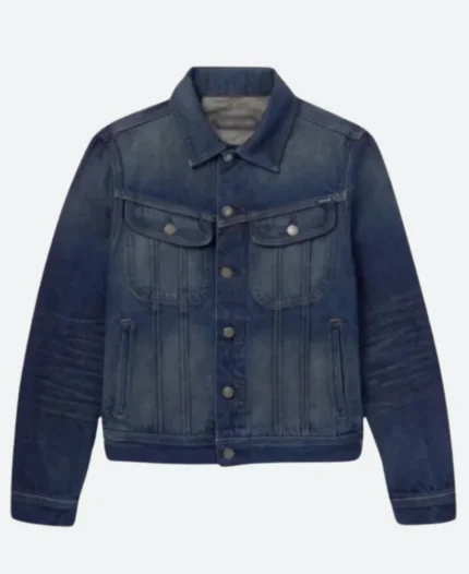 American Idol S22 Luke Bryan Denim Jacket Front Image