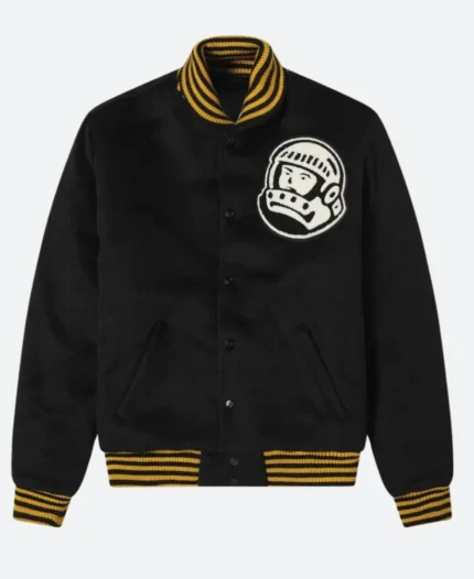 Astro BBC Black Varsity Jacket Black Front Image