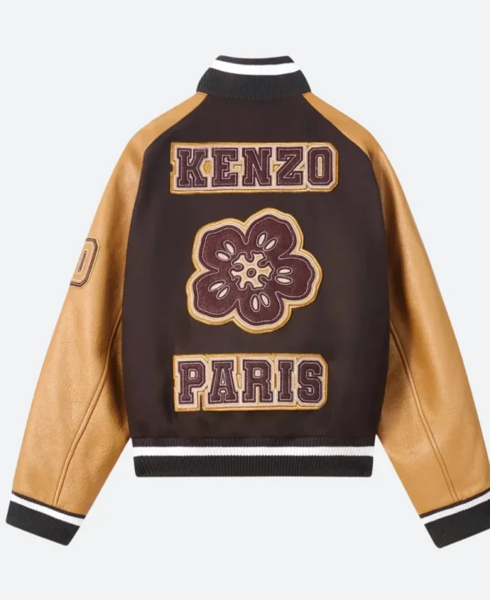 BRIT Awards 2024 Rema Letterman Varsity Jacket Back Image