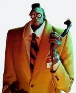 Beetlejuice Beetlejuice 2024 Bob The Shrinker Head Suit Close Up Image