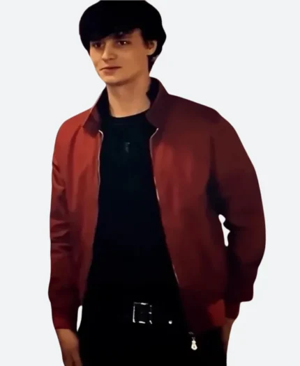 Beetlejuice Beetlejuice 2024 Jeremy Bomber Jacket Front Image