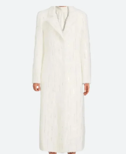 Carrie Preston Elsbeth Tascioni S2 Sequin Coat Front Image