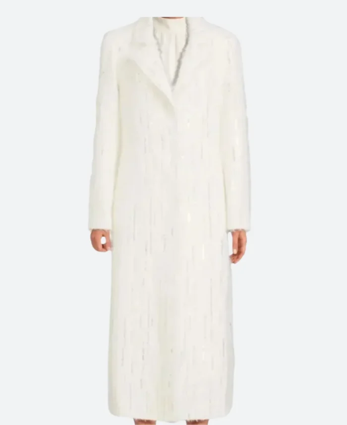 Carrie Preston Elsbeth Tascioni S2 Sequin Coat Front Image