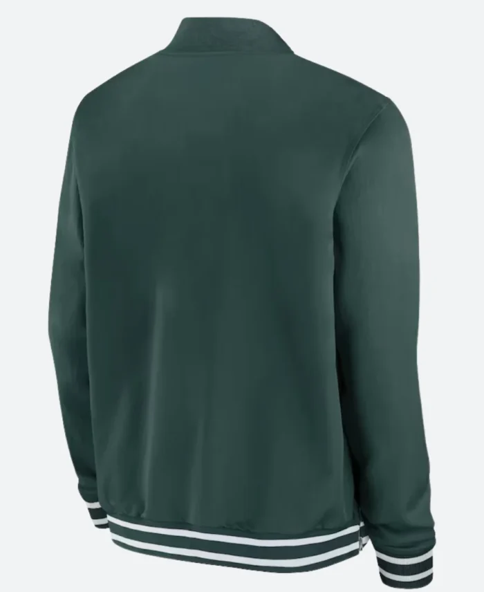 Colorado Rockies Green Bomber Jacket Back Image