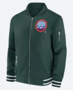 Colorado Rockies Green Bomber Jacket Front Image