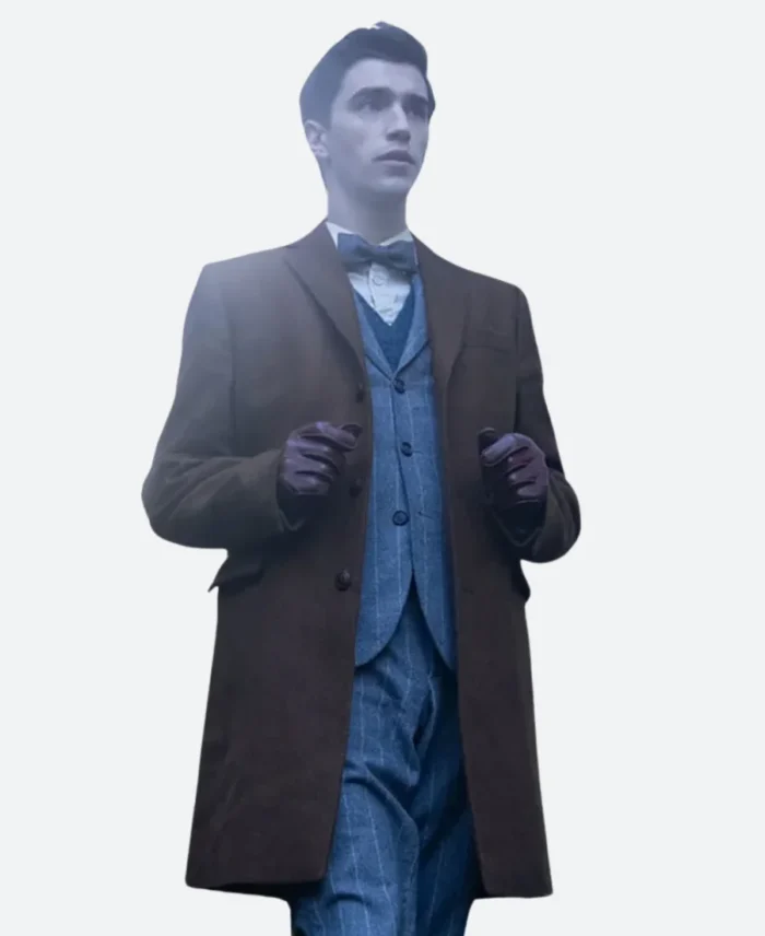Dead Boy Detectives Edwin Payne Trench Coat Back Image
