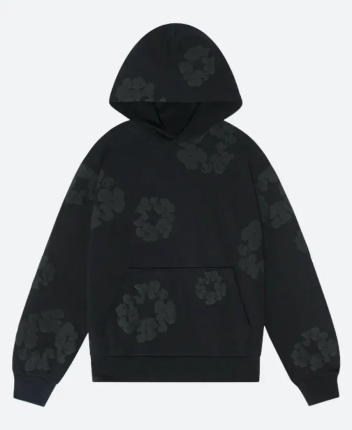Denim Tear Mono Wreath Hoodie