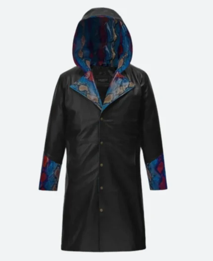 Devil May Cry 5 Dante Leather Trench Coat Back Image