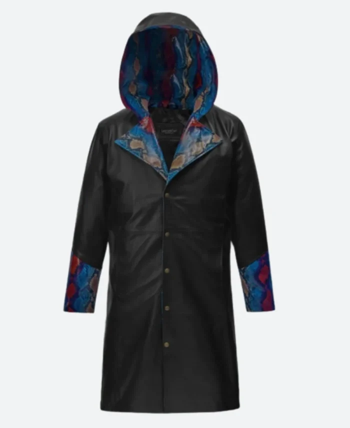 Devil May Cry 5 Dante Leather Trench Coat Back Image