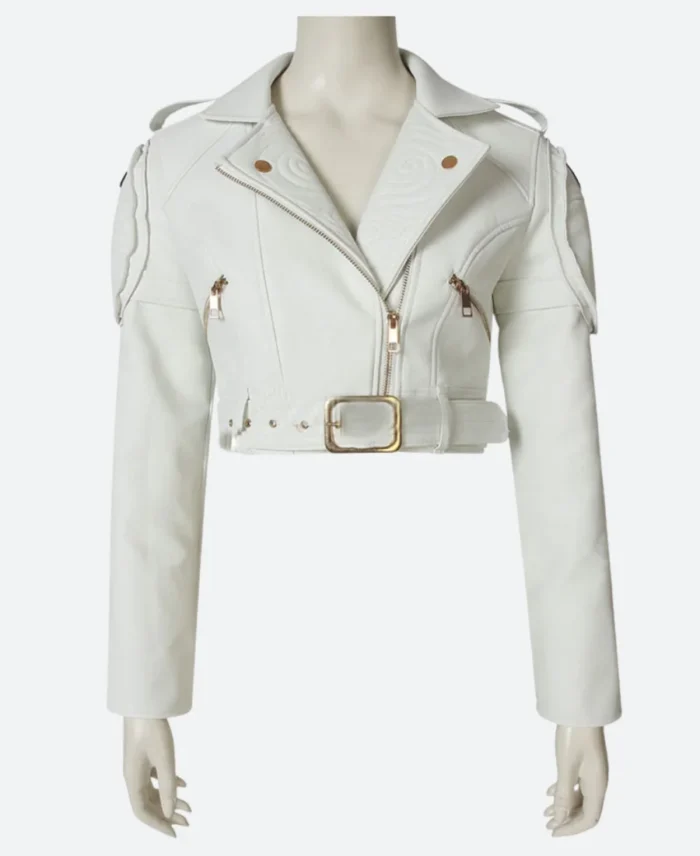 Devil May Cry 5 Lady Leather Jacket Back Image
