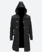 Devil May Cry 5 Nero Hooded Coat Black Front Image
