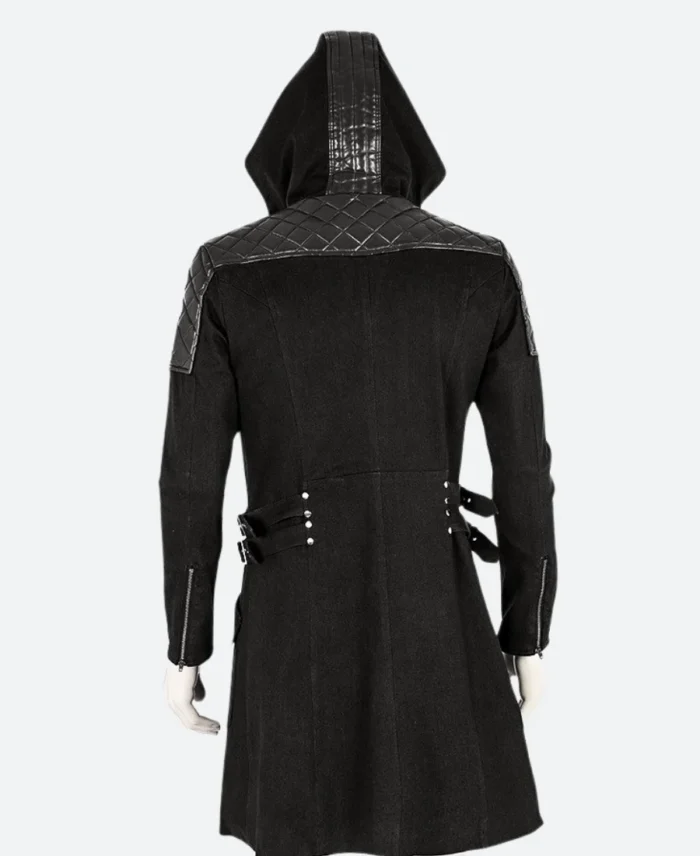 Devil May Cry 5 Nero Hooded Coat Black back image