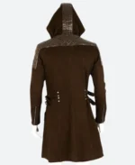 Devil May Cry 5 Nero Hooded Coat Brown Back Image