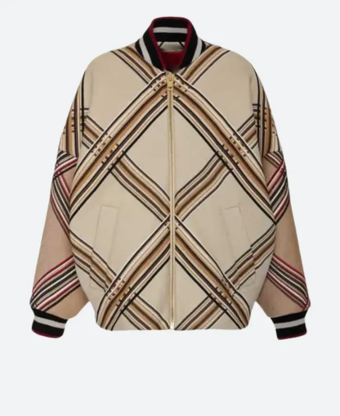 Elsbeth S02 Plaid Bomber Jacket