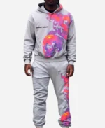 Gateway Luxury Tracksuit Grey Front Image