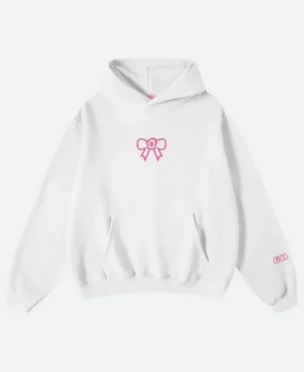Glow House White Hoodie