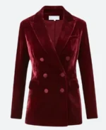 Going Dutch 2025 Katja Vanderhoff Velvet Blazer Front Image