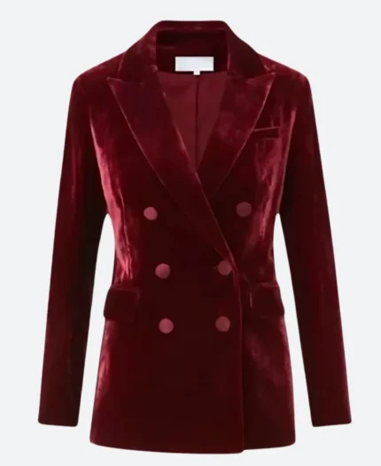 Going Dutch 2025 Katja Vanderhoff Velvet Blazer Front Image