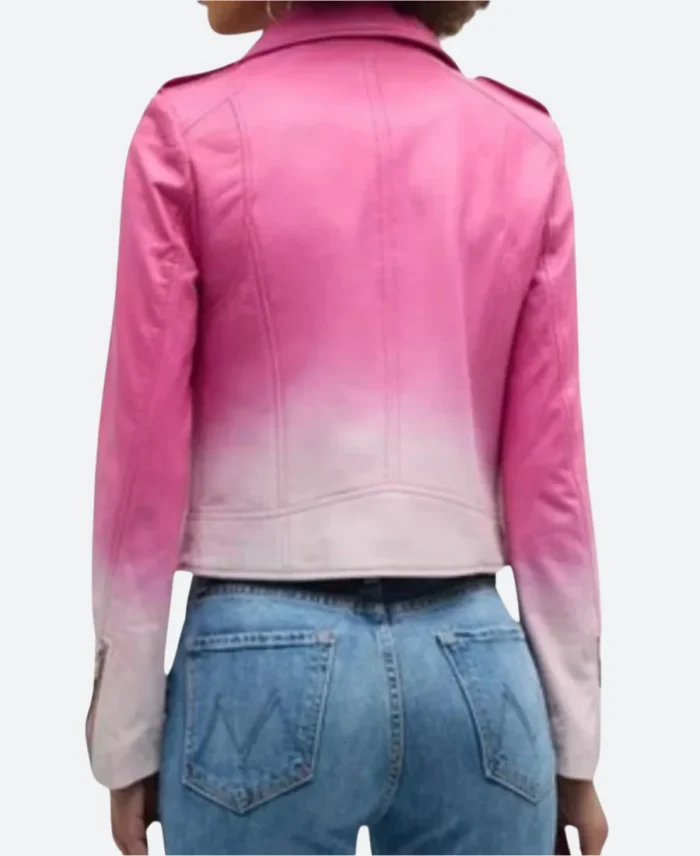 Grosse Pointe Garden Society S01 Birdie Leather Jacket Back Image