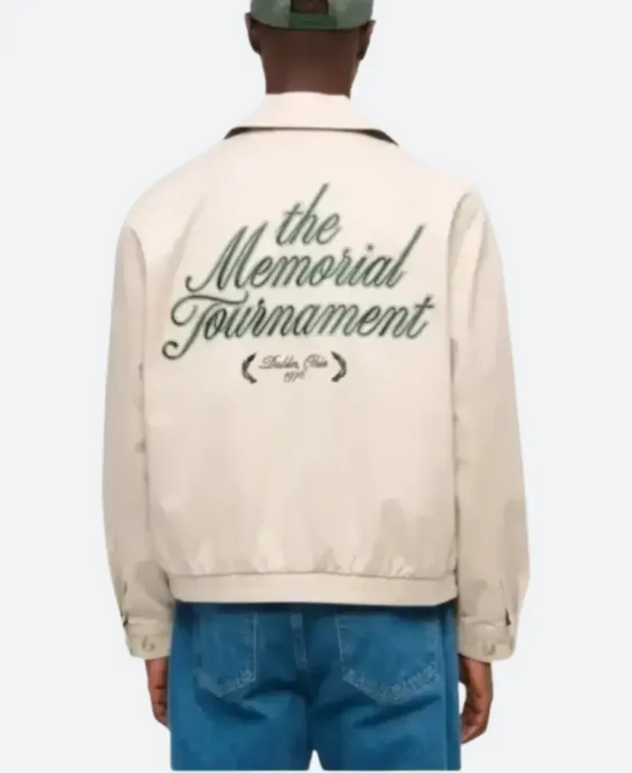 Heren Memorial Tournament Cropped Zip Up Jacket