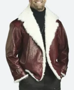 Holiday Ops 2025 Jason Statham Leather Jacket Actor Image