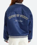 House Of Sunny Varsity Jacket Back Image