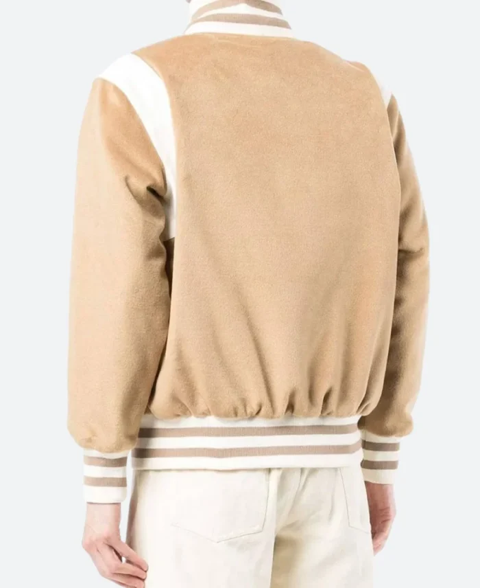 Icecream Letterman Varsity Jacket Back Image