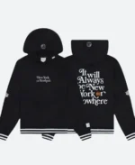 Jalen Brunson New York Or Nowhere Hoodie Actor Image