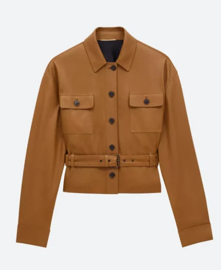 Kate Hudson Leather Jacket Front Image