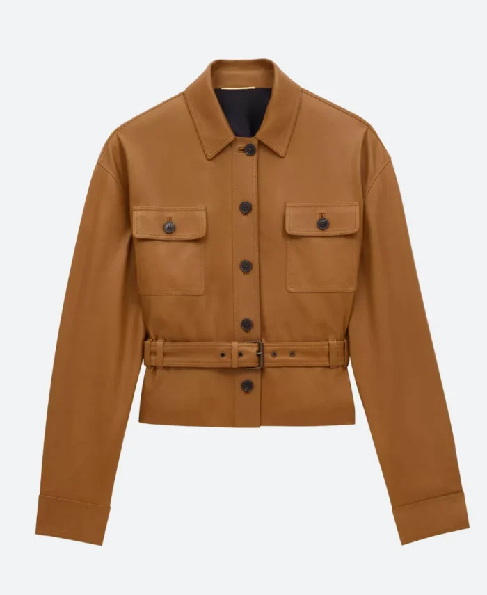 Kate Hudson Leather Jacket Front Image