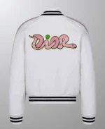 Kylian Mbappe X Christian Dior Varsity Jacket Back Image