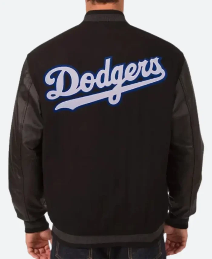 LA Dodgers Black Bomber Jacket