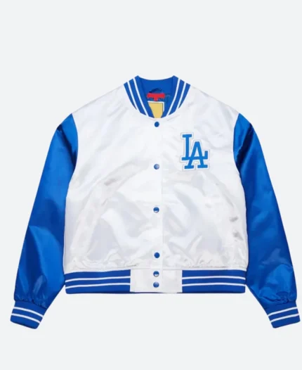 LA Dodgers Varsity Jacket Back Image
